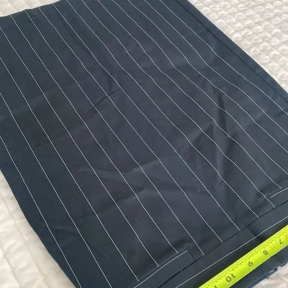 Benetton Pinstipe Pencil Skirt Size Small - Picture 12 of 12